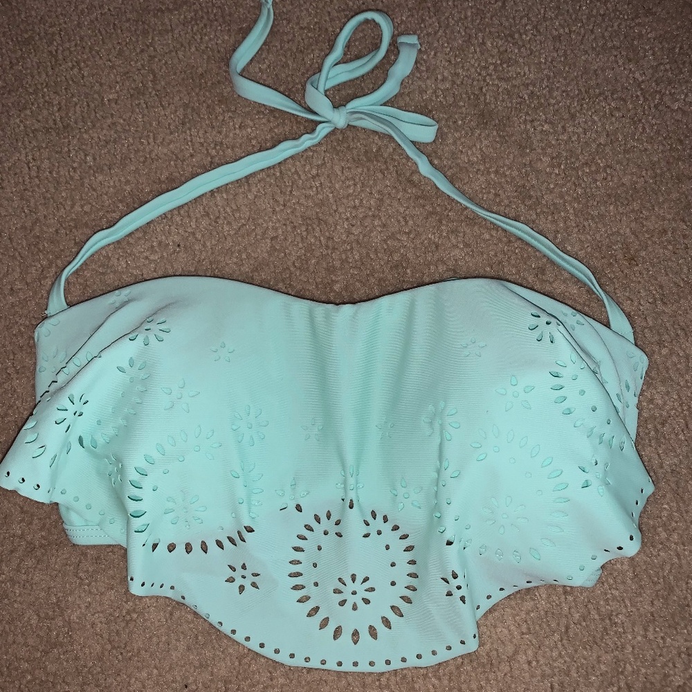 Turquoise Bikini Top